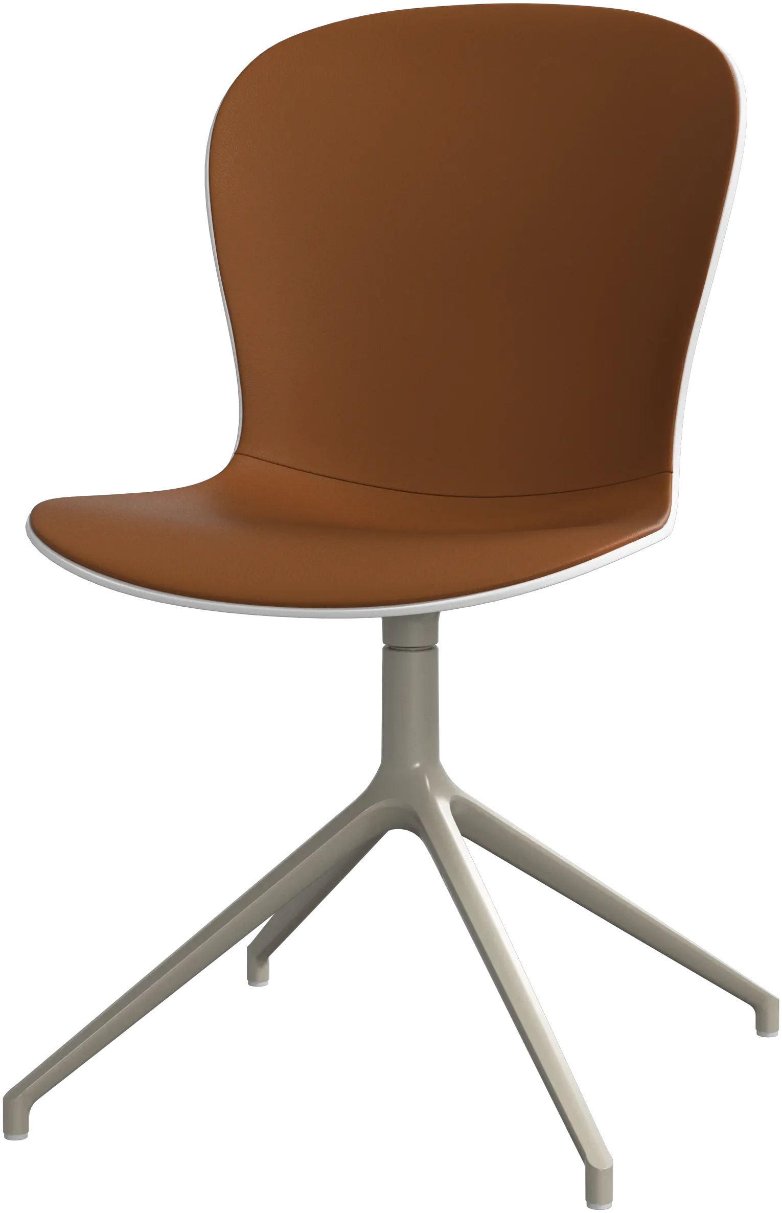 KIKOsan　BoConceptレザー　ダイニングチェア一脚 ダイニングチェア 1脚 単品 回転 肘付き レザー 北欧 おしゃれ
